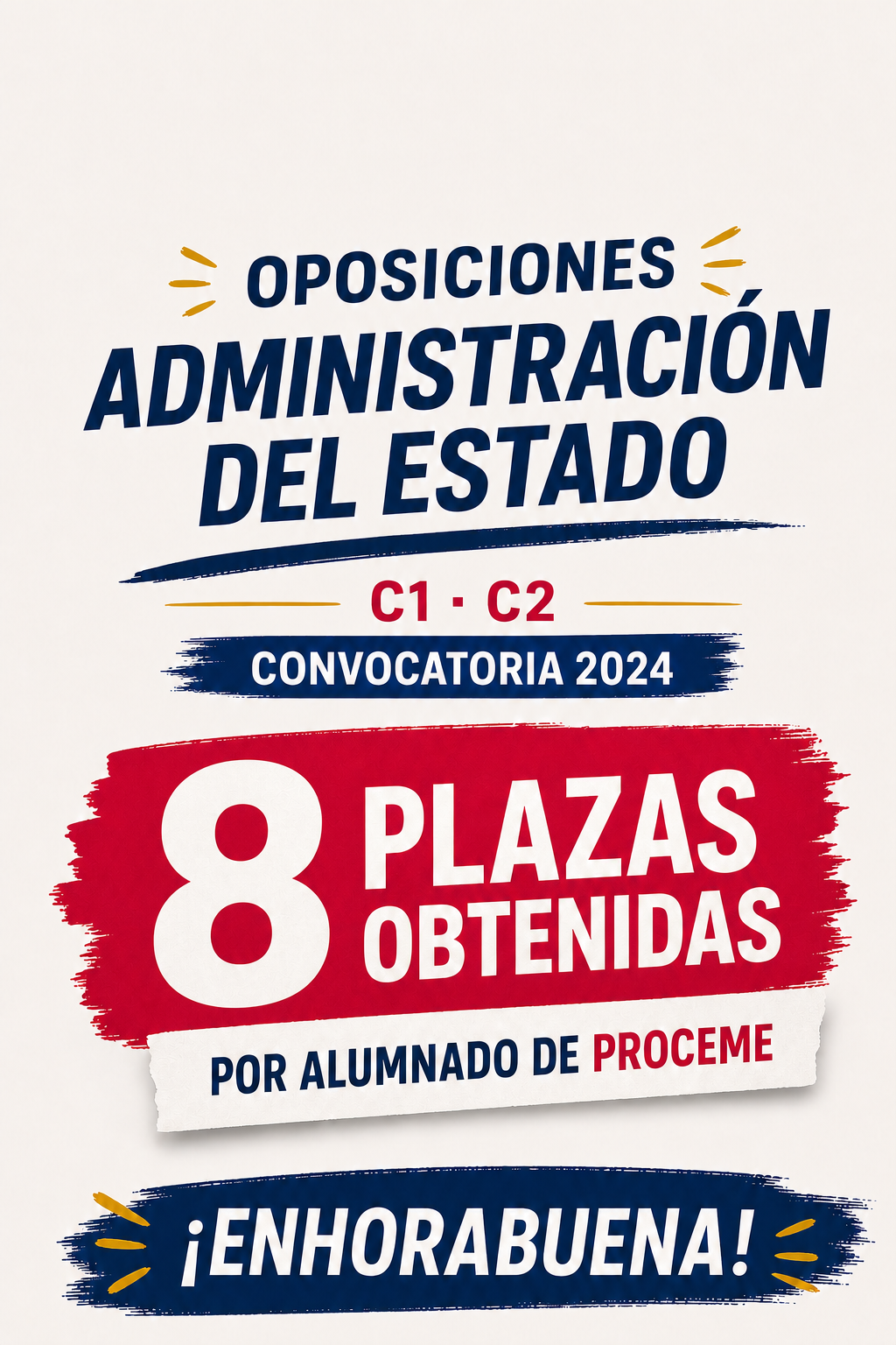 Resultado 2024 de Administración del Estado