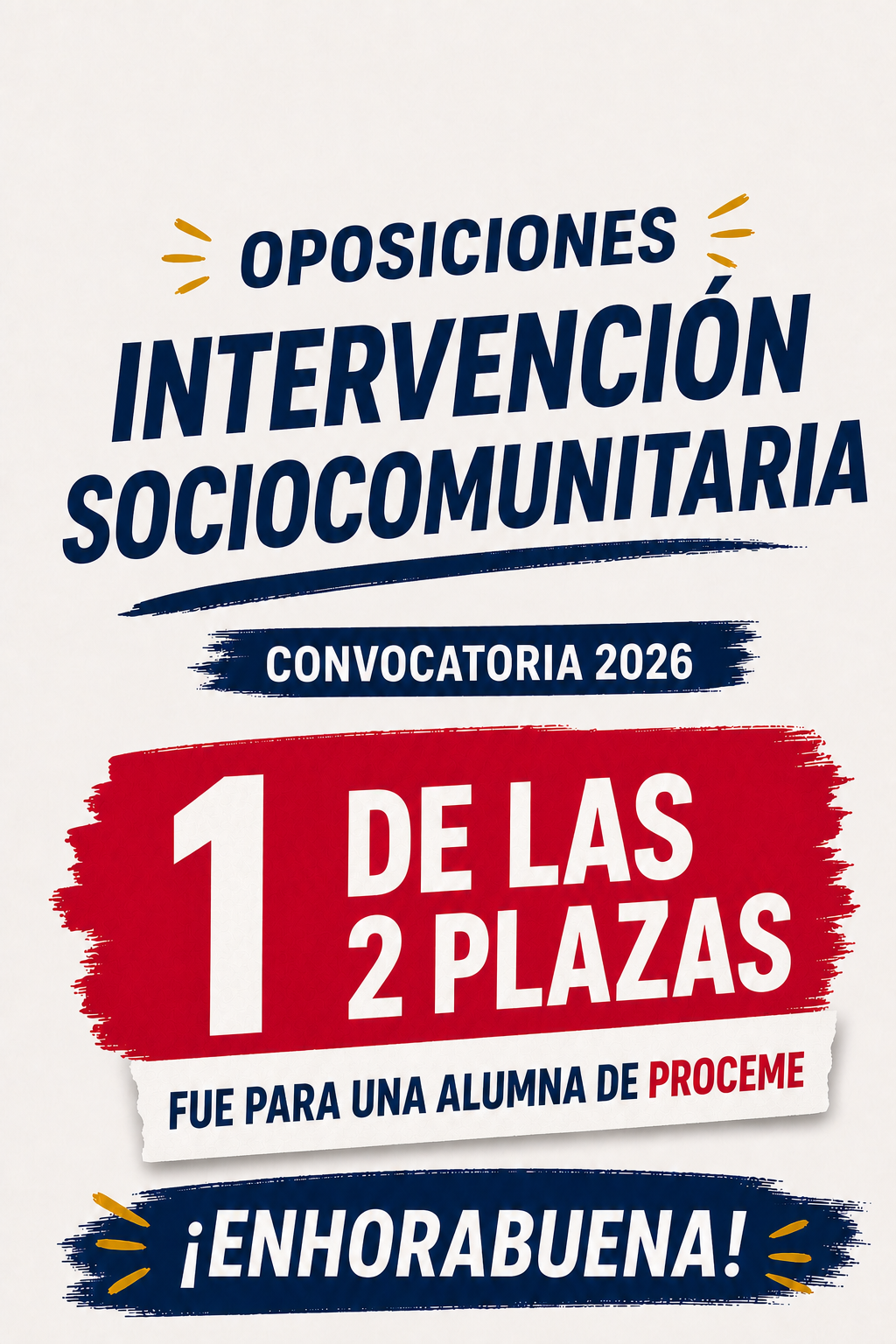 Resultado 2026 de Intervención Sociocomunitaria